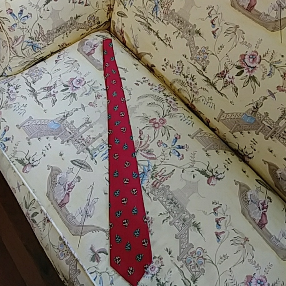 Men's Noel Santa/Christmas Tree Tie